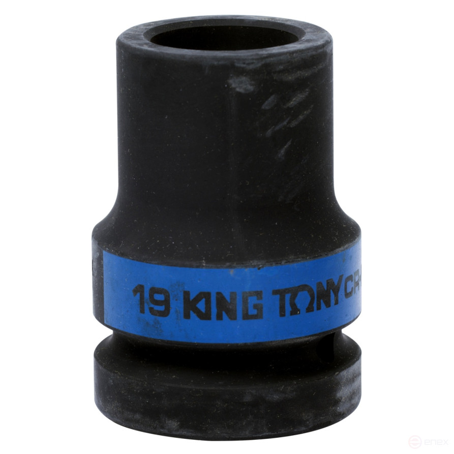 End head deep impact tetrahedral 1", 19 mm, futorochnaya KING TONY 853419M