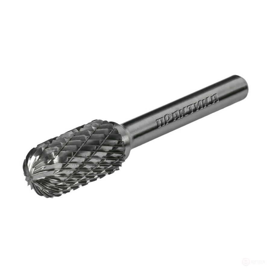 Borehole carbide PRACTICE type C cylindrical rounded, 12 x 25 mm, shank (644-412)