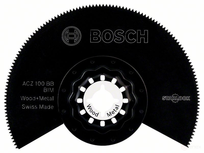 Segment saw blade BIM ACZ 100 BB Wood and Metal 100 mm