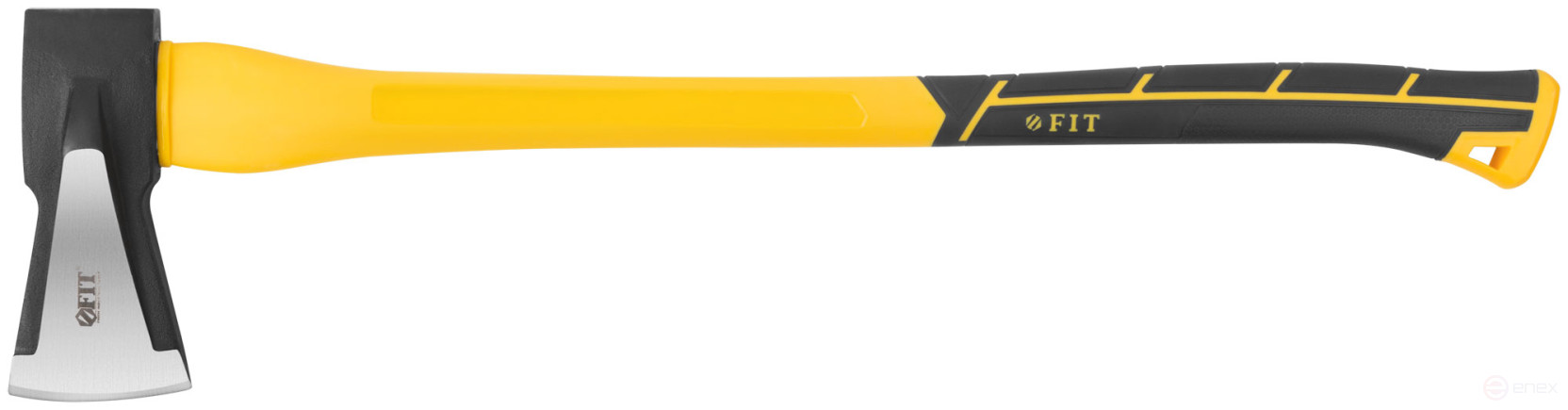 Axe-cleaver "big-eared" forged, fiberglass long handle 800 mm, 2500 gr.