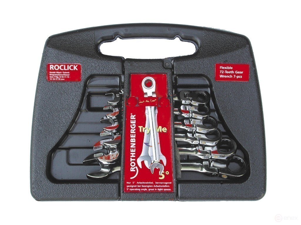 ROCLICK набор ключей, 7 предм. (Роклик)