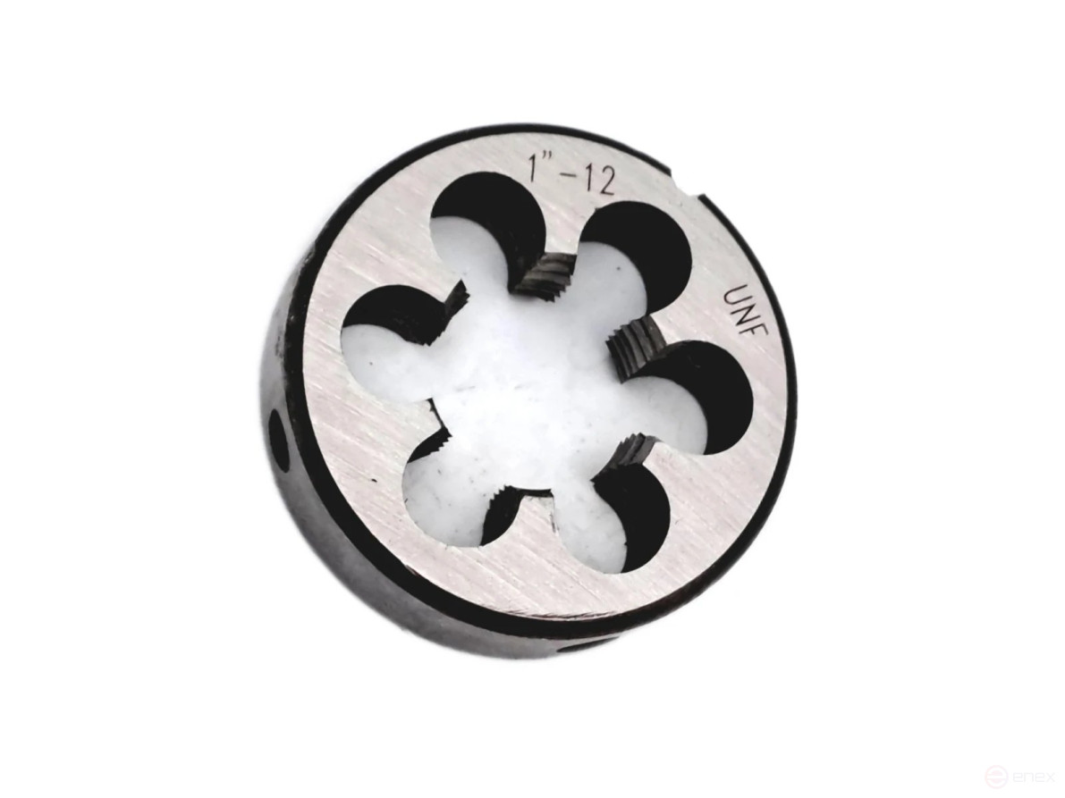 UNF die 1" 12 threads