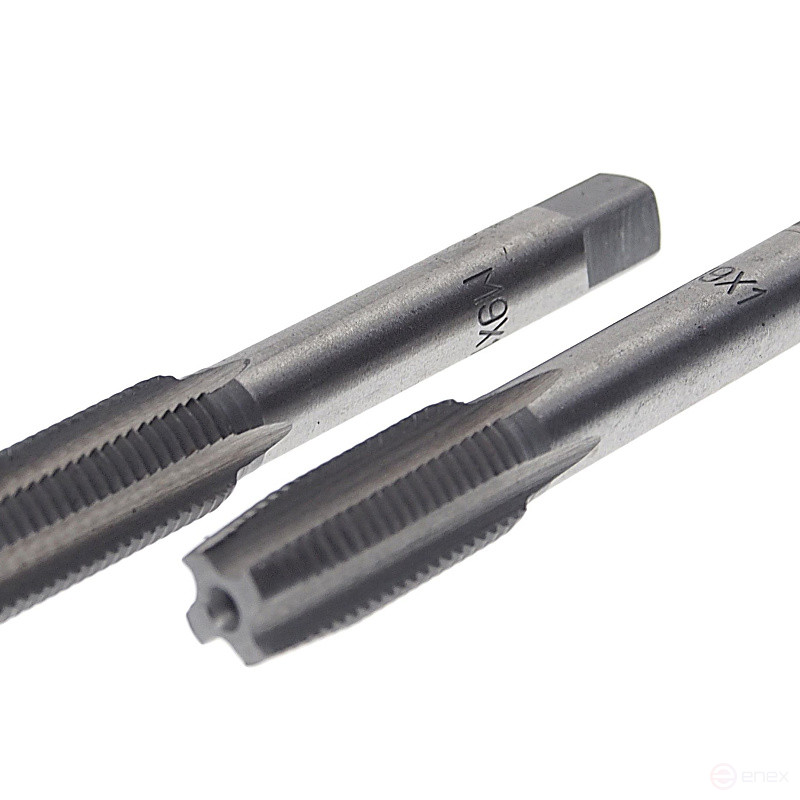 Метчик ER-00910M M09x1 (2шт),в пластиковом футляре ЭВРИКА /1