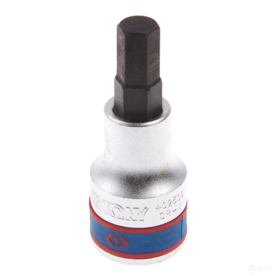 Насадка (бита) торцевая 1/2", Hex, 9 мм, L = 60 мм KING TONY 402509