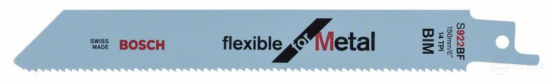 Пильное полотно S 922 BF Flexible for Metal, 2608656014