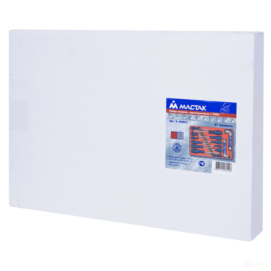 Set of screwdrivers, hexagons and Torx, base, 28 pieces MASTER 5-40627