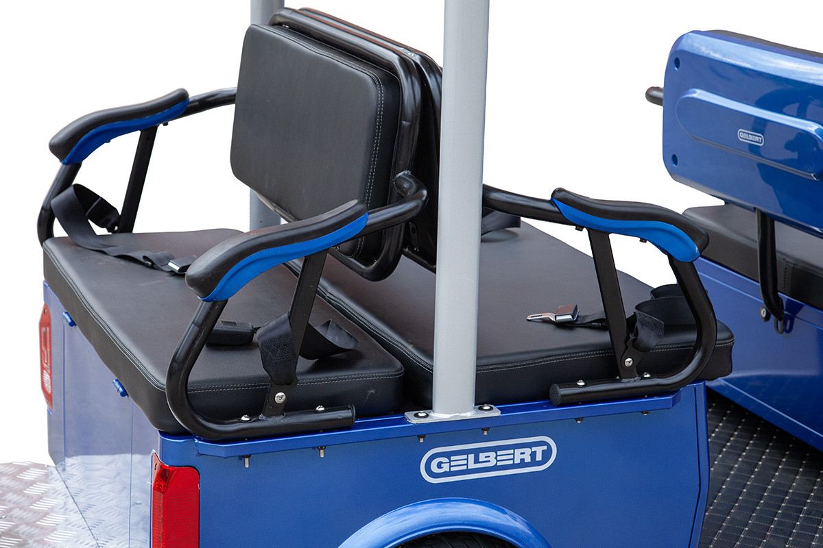 Mini golf cart Gelbert Sirma 60V 1200W, blue