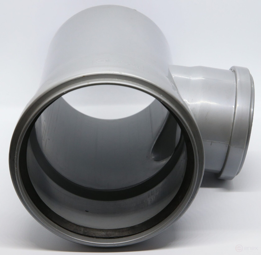 Тройник 160 на 110 мм 90 (87,5) градусов Flextron