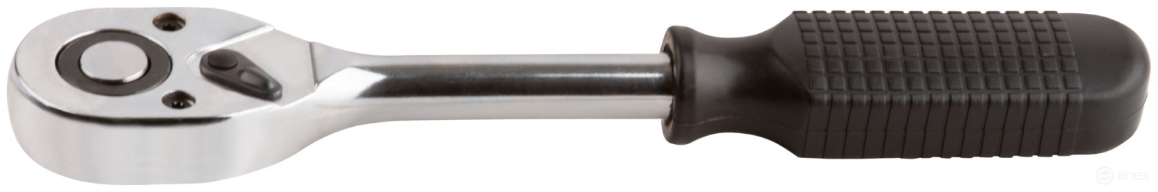 Hand crank (ratchet), 40Cr alloy steel mechanism, plastic handle, 1/2", 24 prongs