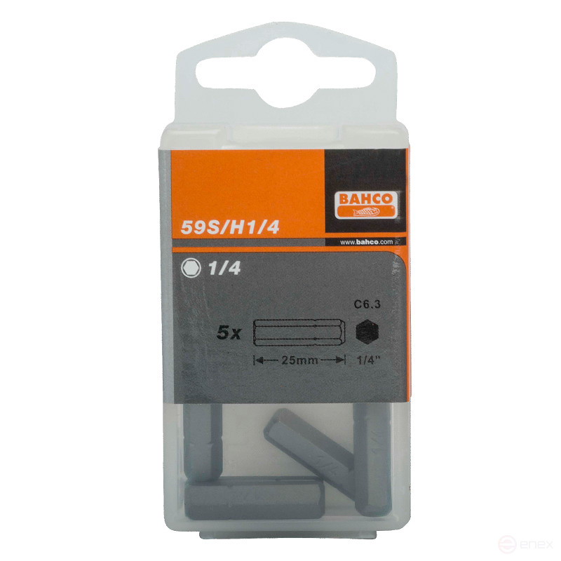 3 x HEX1/4 Bits 25 mm 1/4