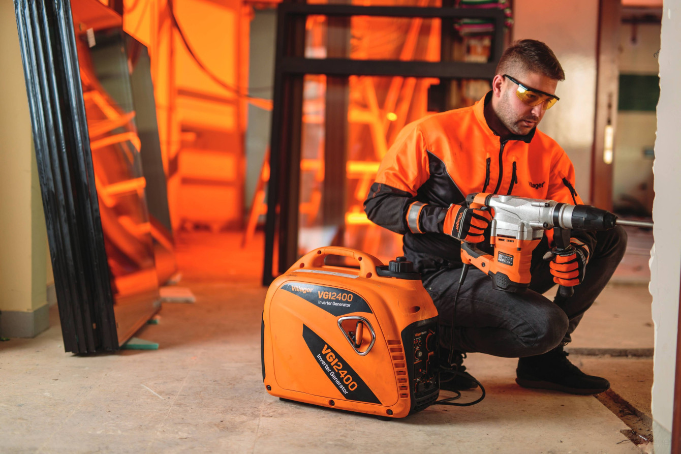 Electric rotary hammer Villager VLN 1609, 3530 rpm 1600 W