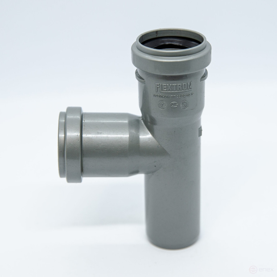 Tee 32mm 90 (87.5) degree Flextron