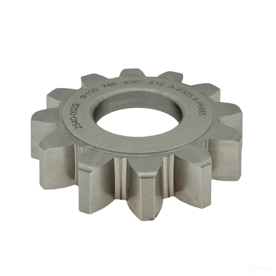 Disk chisel M 8.0, z=12, 30°, D=96 mm, d=44.45 mm (2540-0022) TORNERI T028203
