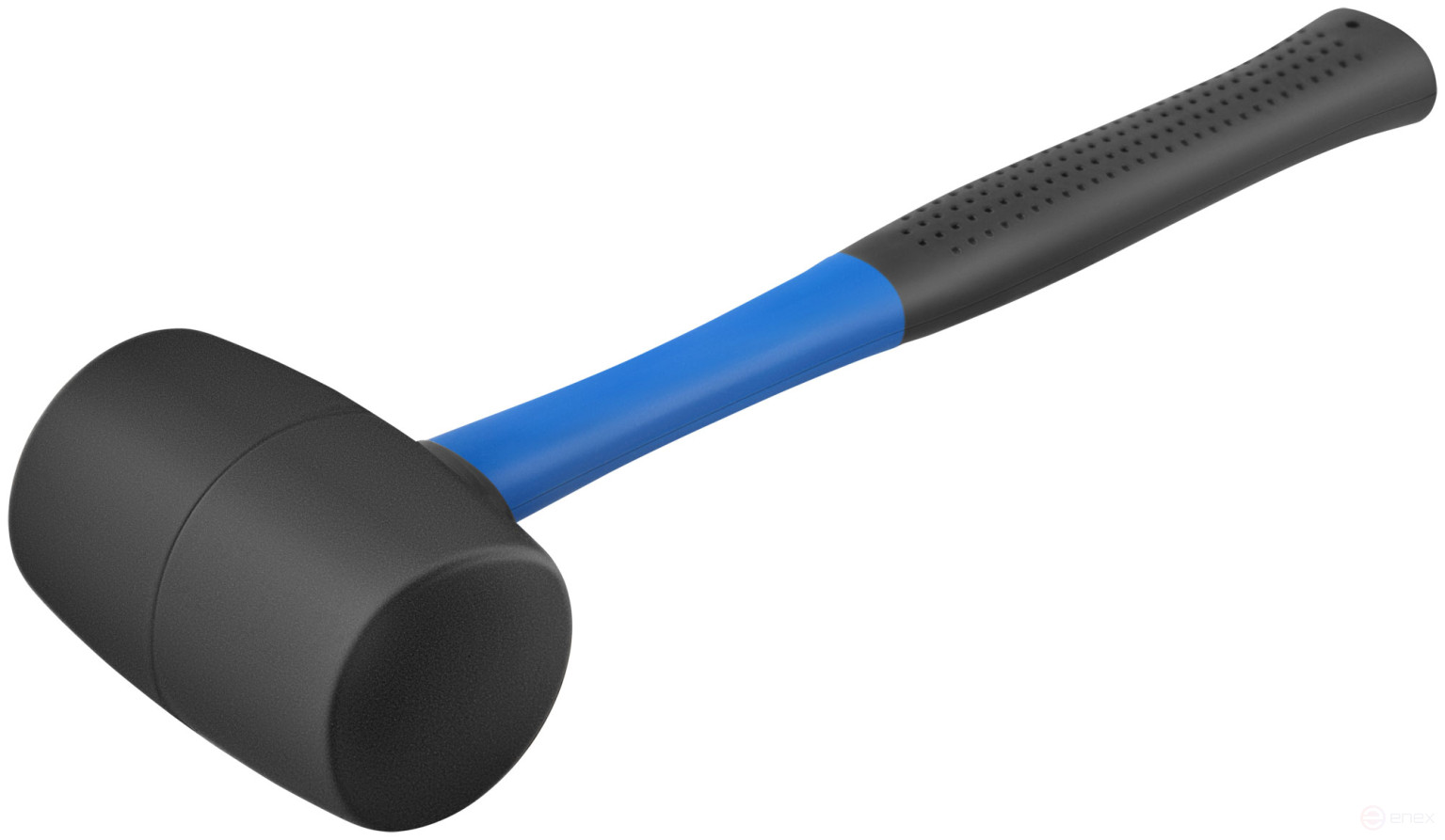Rubber mallet, fiberglass handle 680 gr.