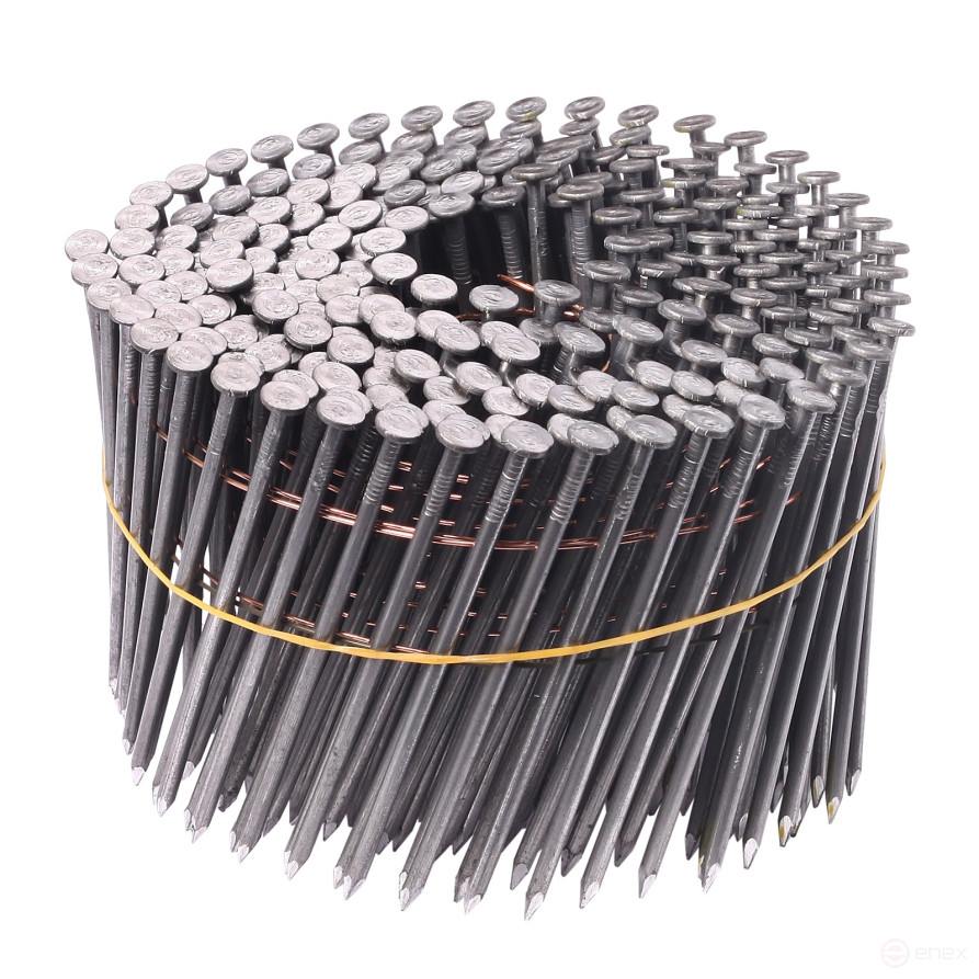 Барабанные гвозди по дереву тип CNW 31/90 BKSm (гладк., 4500 шт/уп)