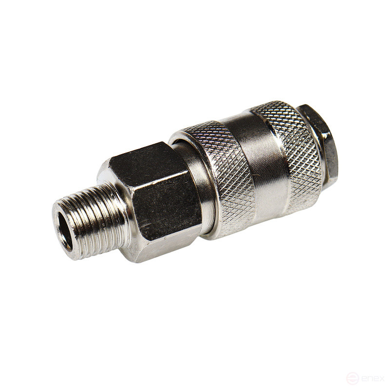 Pneumatic quick-release valve ER-SE1-2SM:with 1/4" EUREKA /1/10 male thread valve