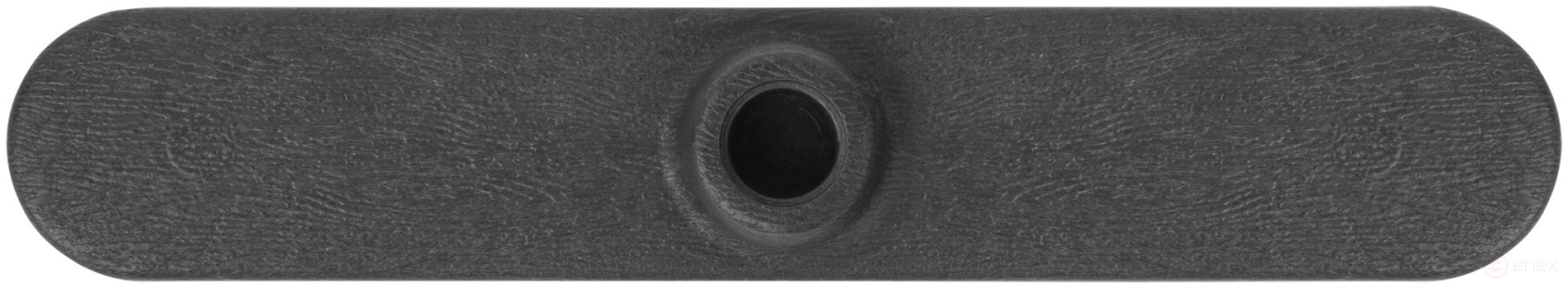 Щетка для пола пластмассовая, 4-х рядная 45х270 мм
