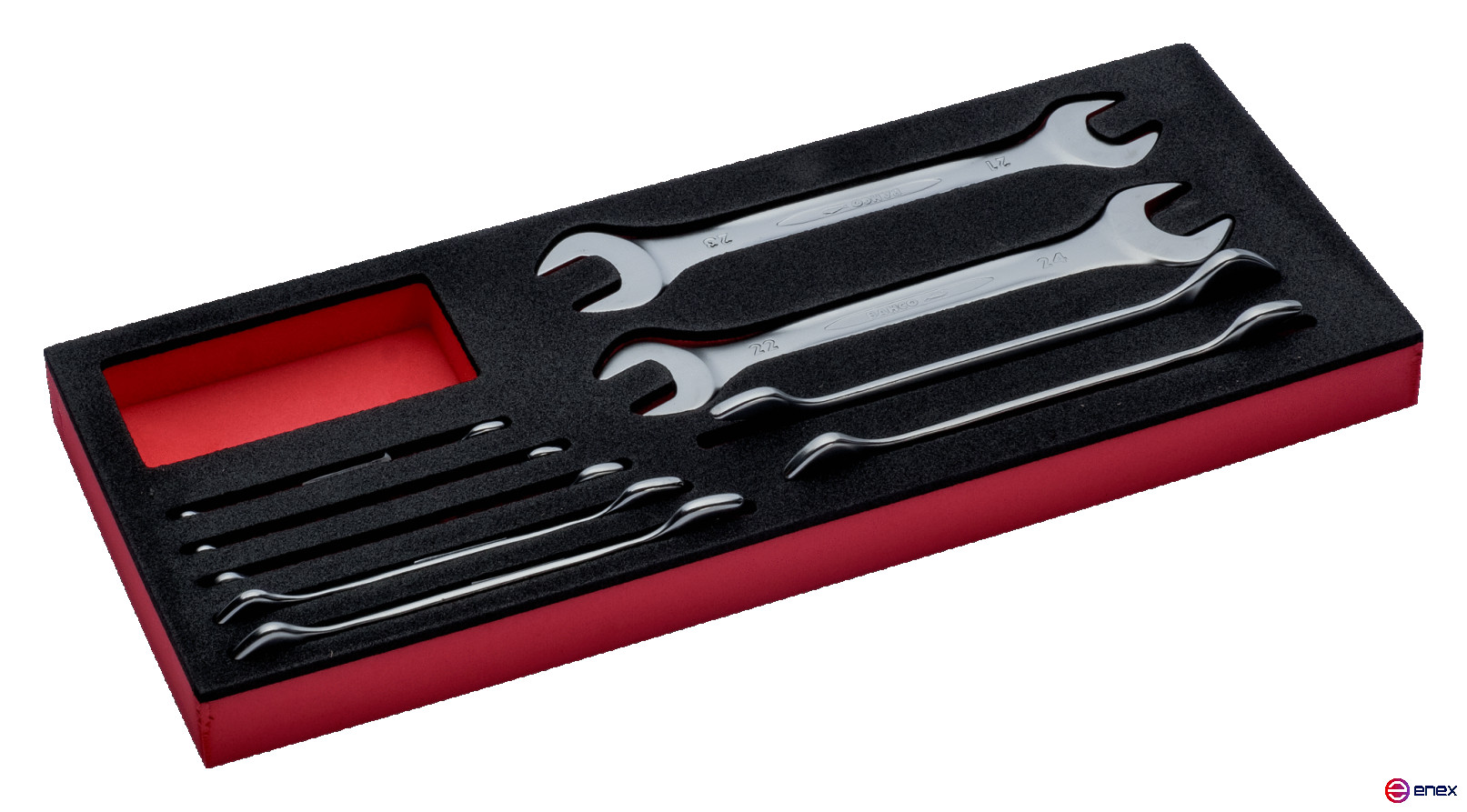 Fit&Go Набор рожковых гаечных ключей в ложементе 6 - 24 мм, 9 шт