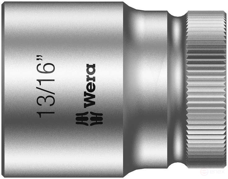 8790 HMC Zyklop Hex socket head, DR 1/2", 13/16" x 37 mm