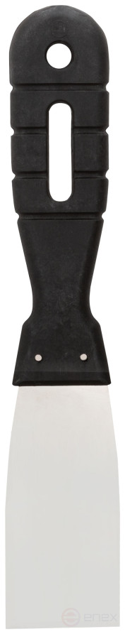 Шпатель 40 мм, нержавеющиая сталь, пластиковая ручка