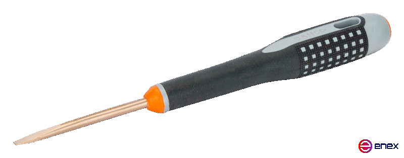 ИБ Отвертка для винтов со шлицем (медь/бериллий), 13x450 мм, рукоятка ERGO