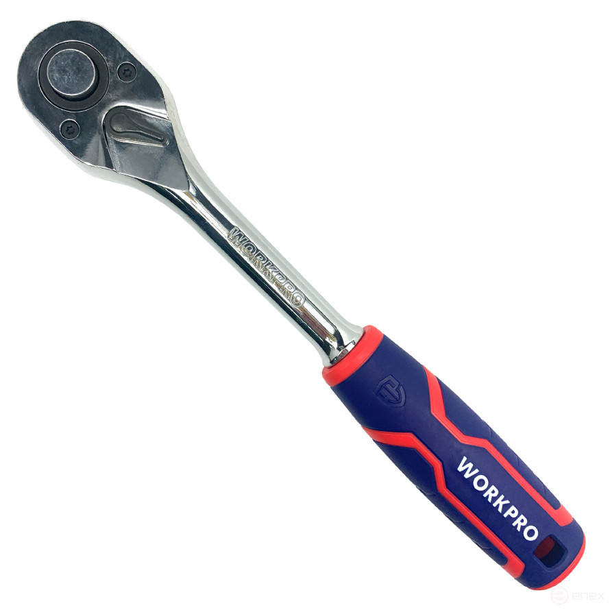 Heads with accessories 1/2" 12pcs WP202558 WORKPRO