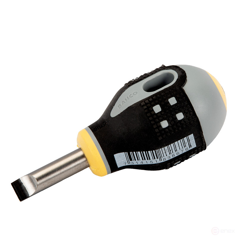 Screwdriver with handle ERGO straight slot 1.2x8.0x25