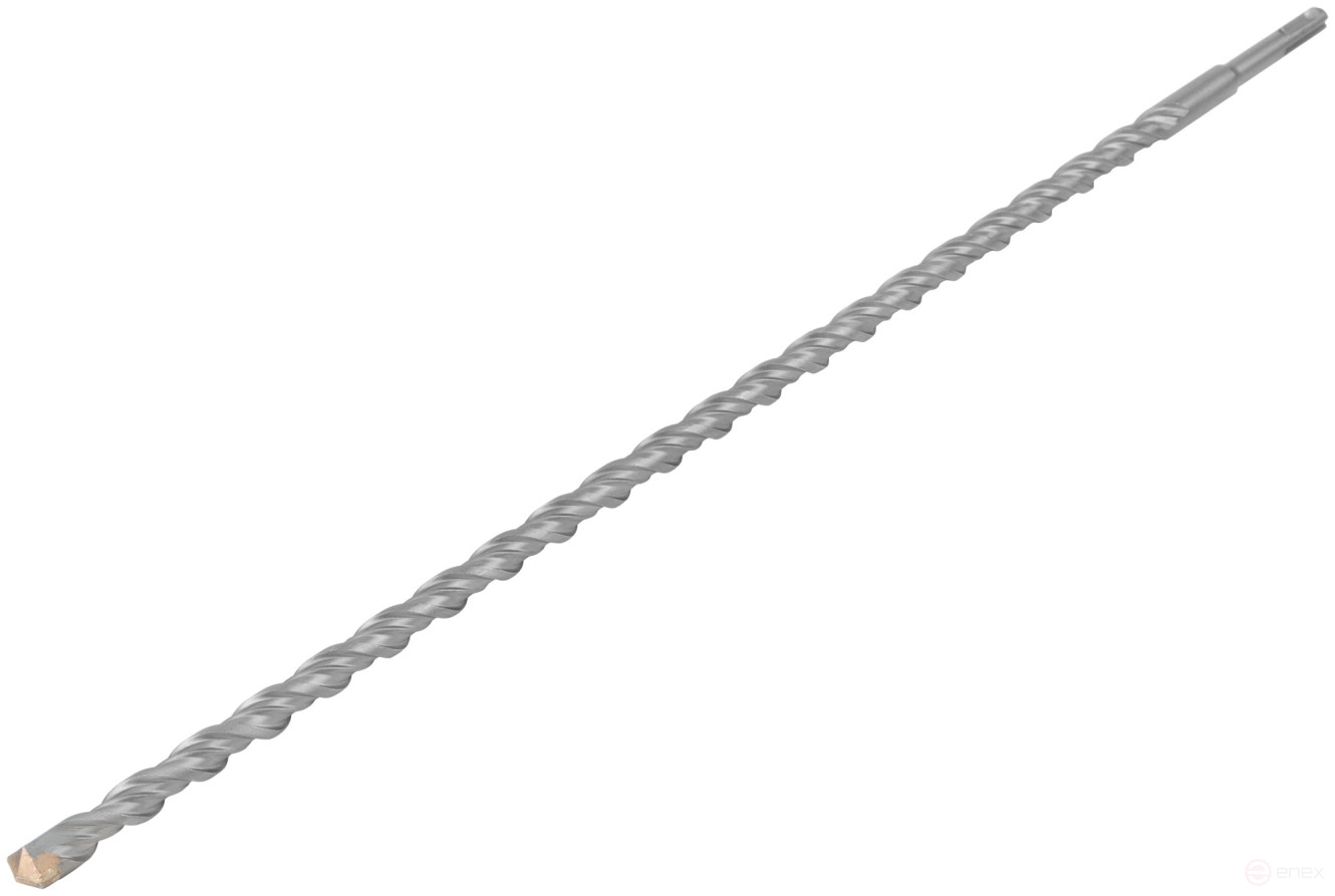 SDS PLUS concrete drill, Profi, W-shaped insert, double spiral, 16 x 600 mm