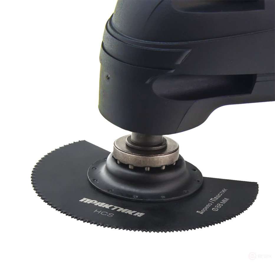 MFI PRACTICE semi-circular cutting nozzle, HCS, wood, 88 mm, fine tooth (240-119)