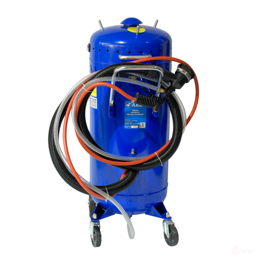 Sandblasting machine with collection T06528 AE&T 106L