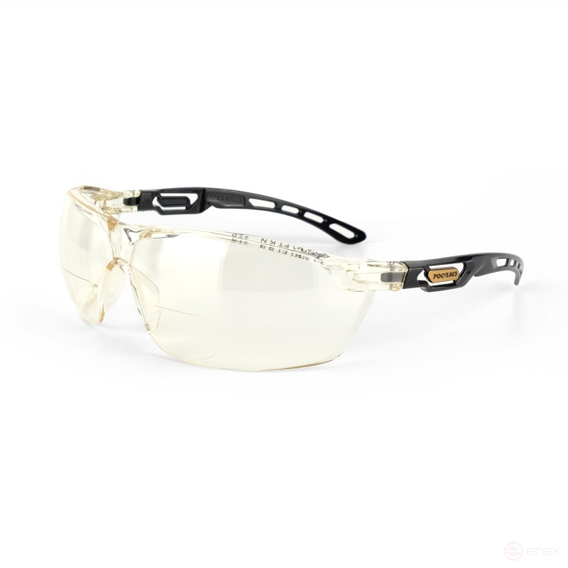 Safety glasses open O58 VERSUS plus StrongGlass (2-1.2 PC) 15860/20. 30 pcs.