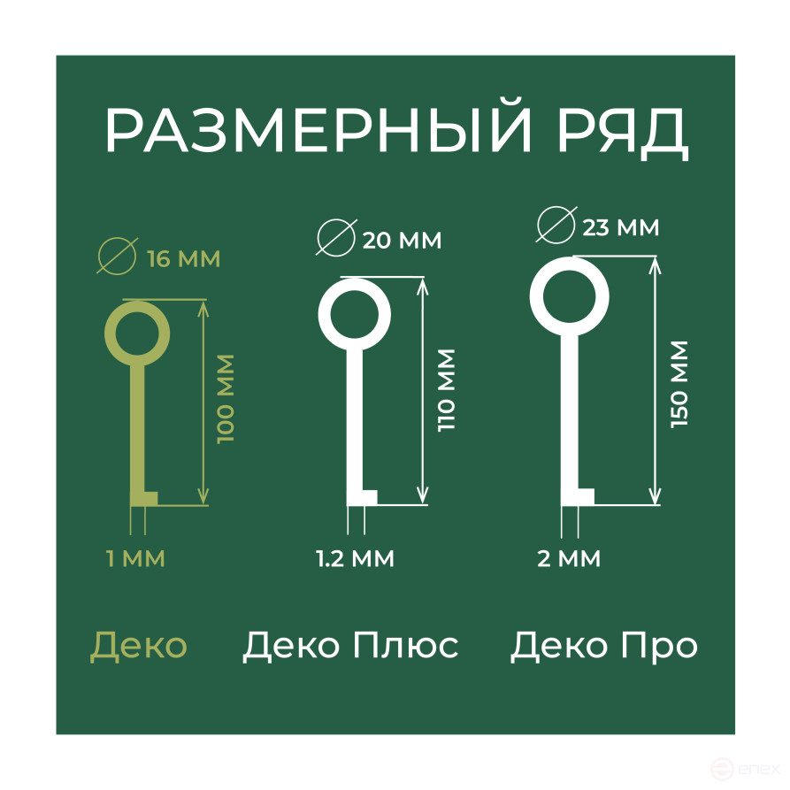 Бордюр садовый ДЕКО 10м зелёный