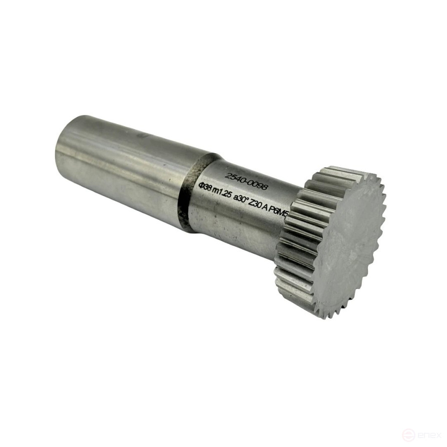 Долбяк хвостовой М 1.25, z=30, 30°, D= 37.5 мм (2540-0098) TORNERI Т028231