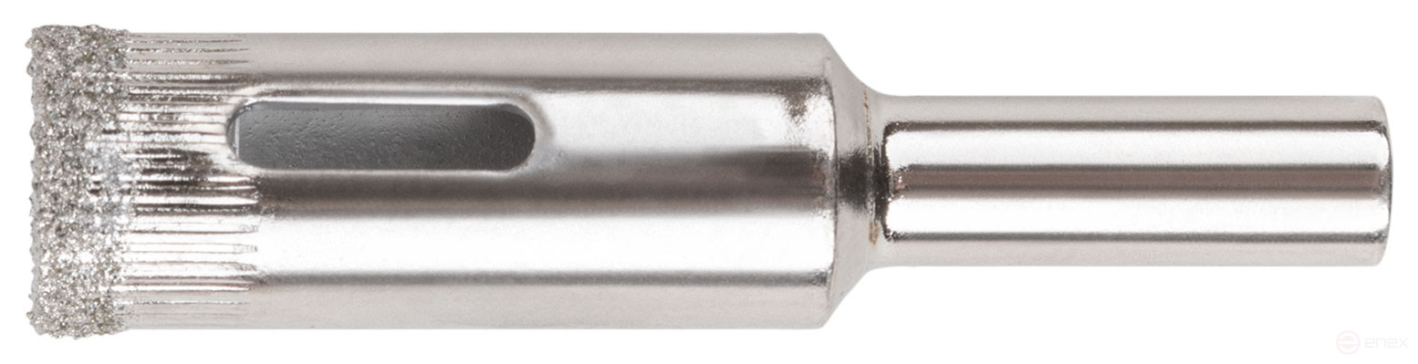 Коронка кольцевая по кафелю и стеклу алмазная 12х50 мм