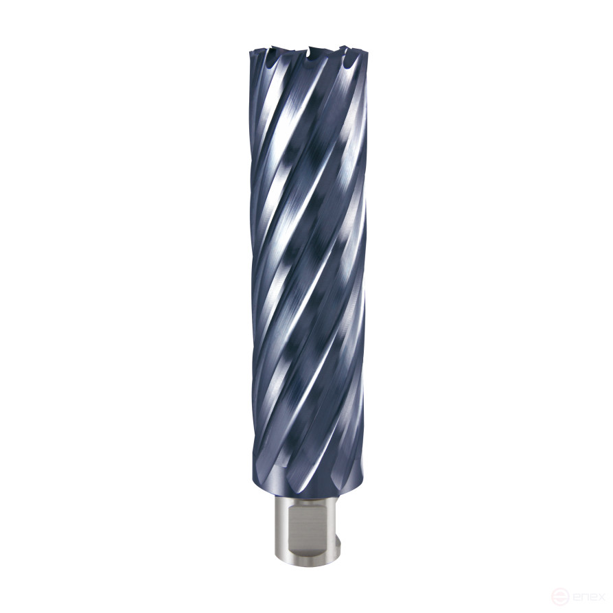 HSS core drill with Weldon shank 3/4" Ø 35 TiAlN, 1082035F