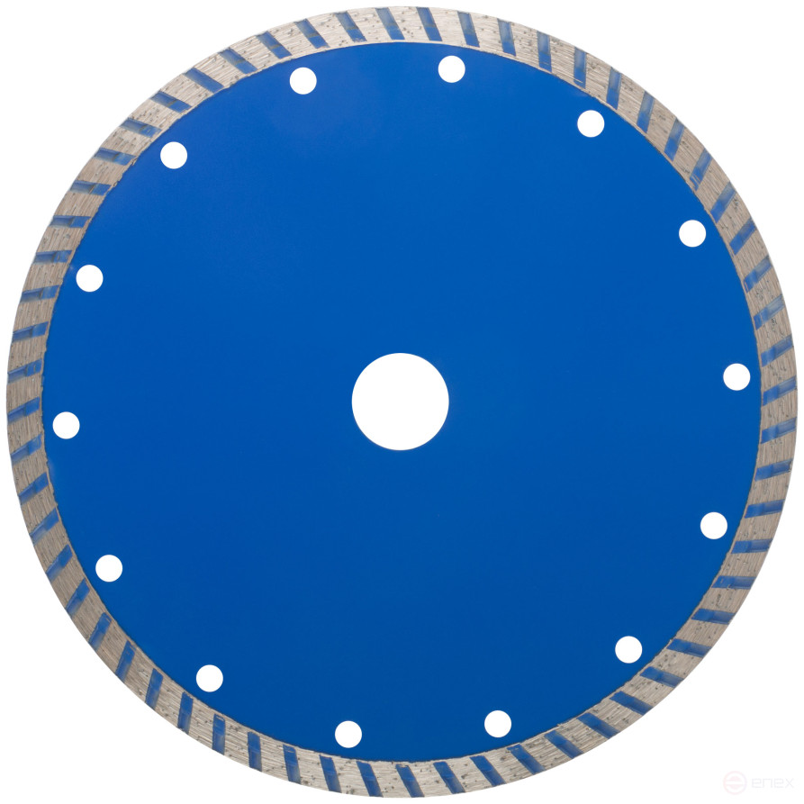 Диск отрезной алмазный "турбо" (сухая и влажная резка) 180 х 2,2 х 7 х 22,2 мм