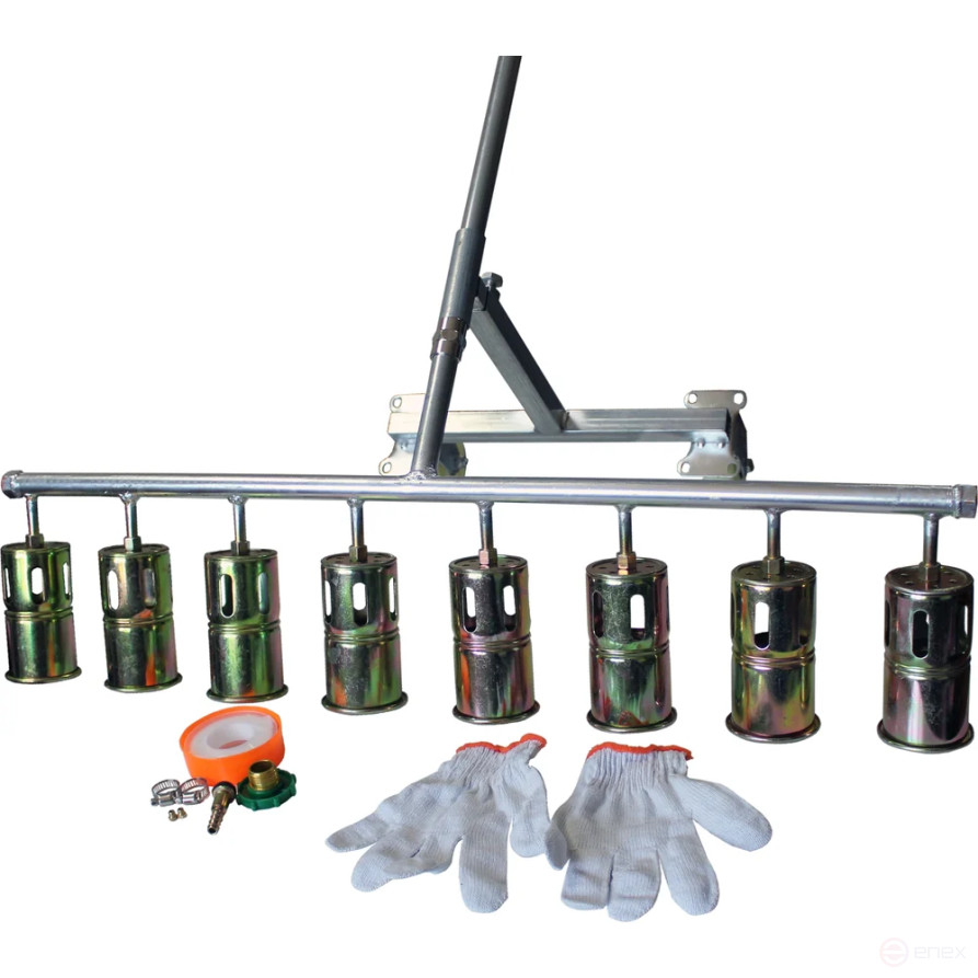 GAS-AIR BURNER GV-8RVT-850 T with trolley