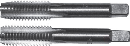 Метчики метрические, легированная сталь, набор 2 шт. М20х2,5 мм