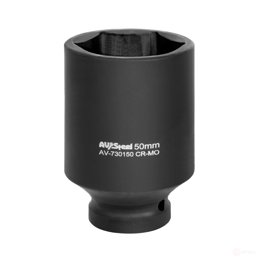 Головка ударная 3/4" шестигранная удлиненная 50мм