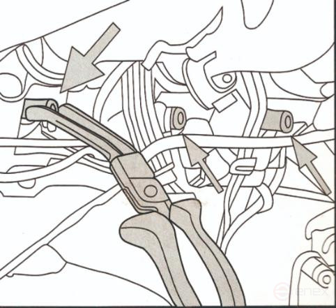 Pliers for glow plug connector (BMW,MERCEDES,VW AUDI) JTC