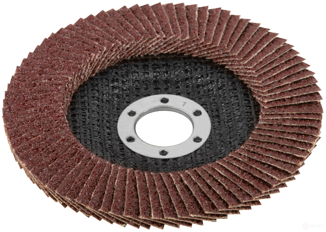 Круг лепестковый торцевой плоский 125 мм, P 24