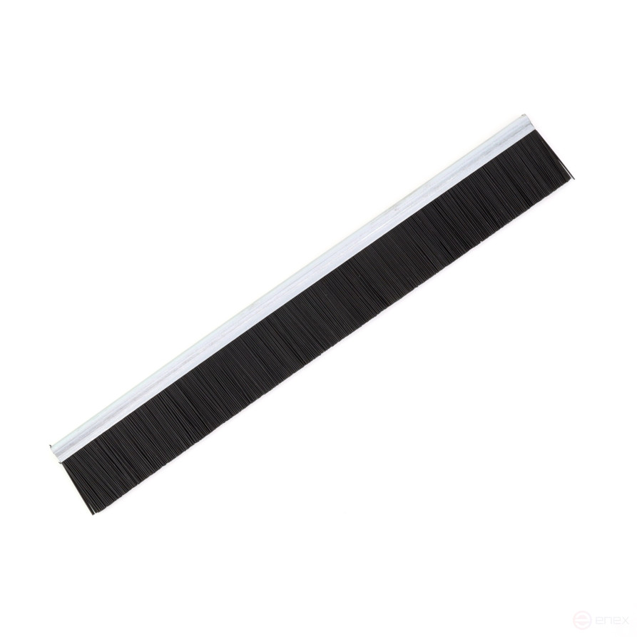 Strip brush under the gate 2500*40*8 , pile height 32 mm PPL black 0.50 (EB-1166)