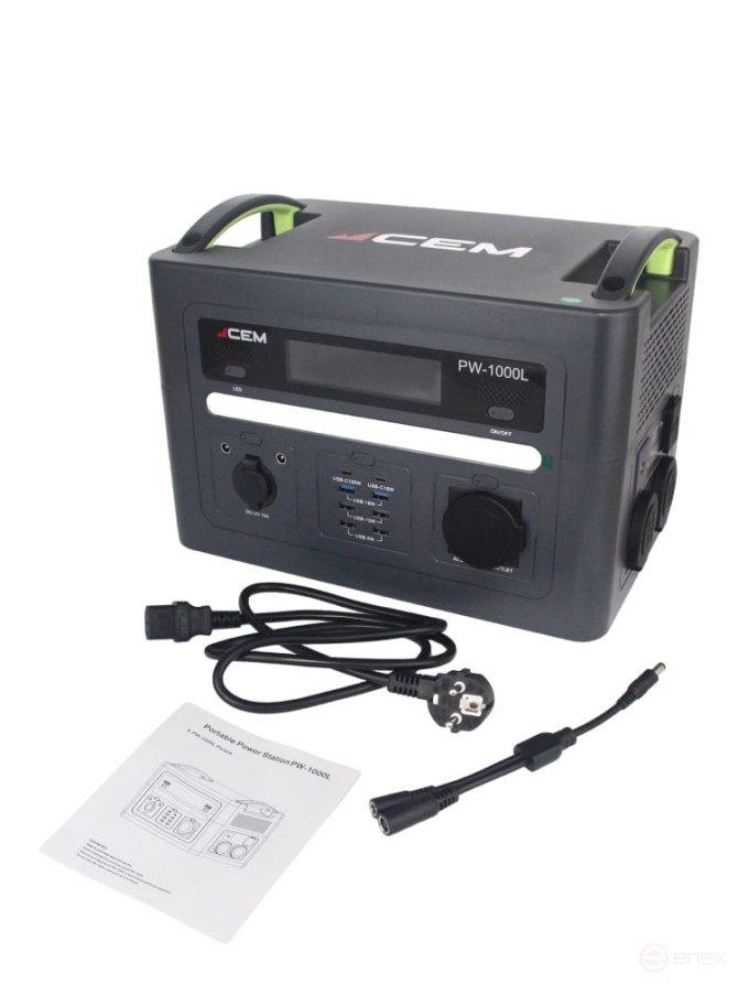 Portable charging station PW-1000L