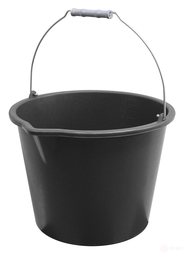 Ведро строительное с носиком 12 литров