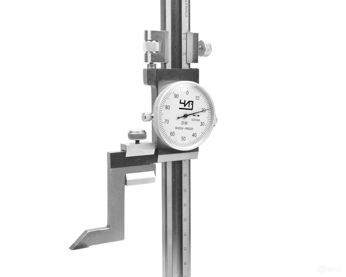 Штангенрейсмас ШРК - 250 0,01 с круг.шкалой ЧИЗ