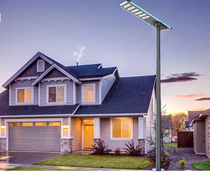 Уличный светодиодный светильник на солнечной батарее Mosvolt JX-SSL-AL4-90W