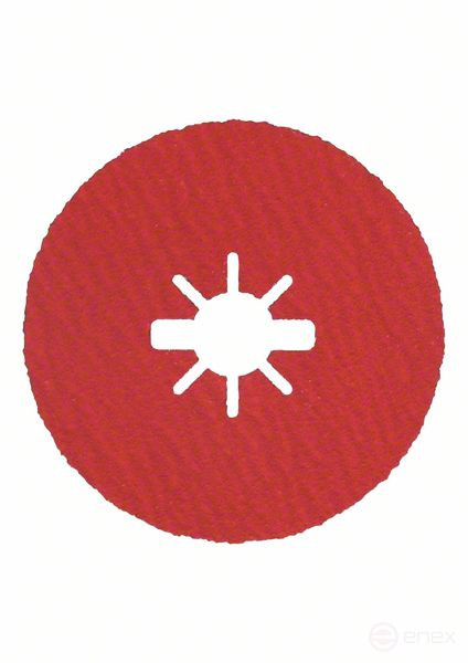 X-LOCK fiber grinding wheel, 115 mm, G100, star-shaped hole, R780 Best for Metal + Inox 115 x 22.23 mm, G100