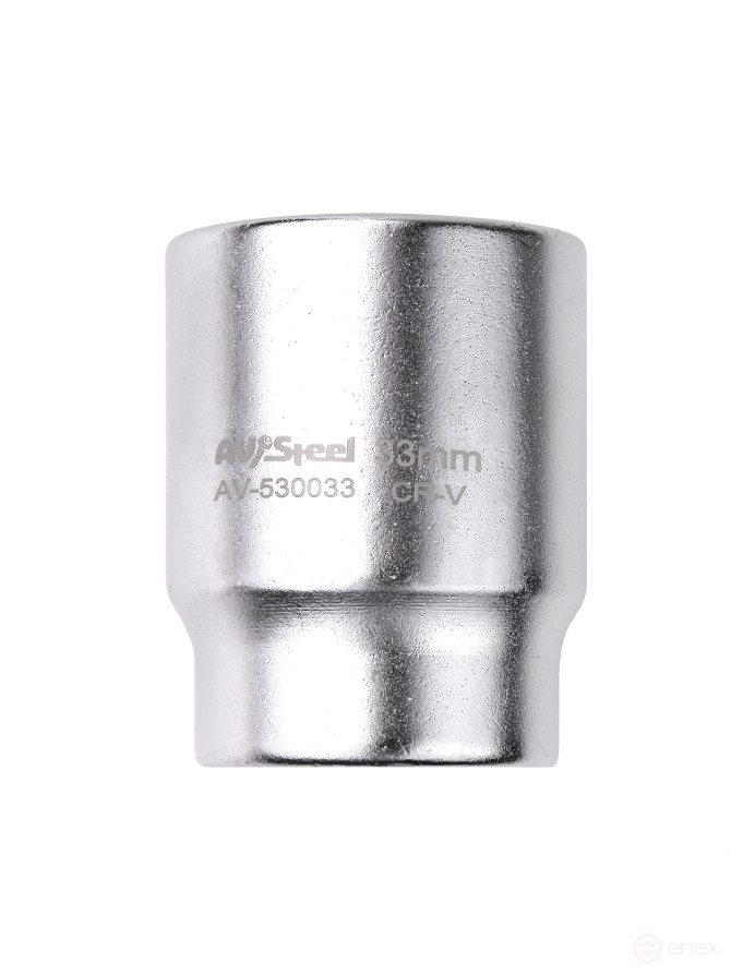 Головка 3/4" шестигранная 33мм "AV Steel" AV-530033