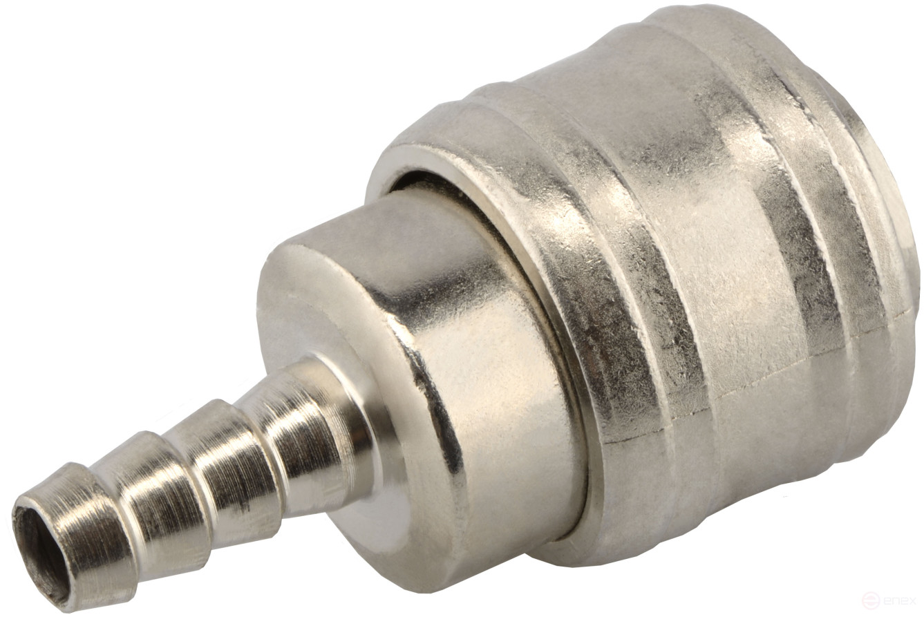 D/hose adapter quick-release 8mm herringbone (BERIL)