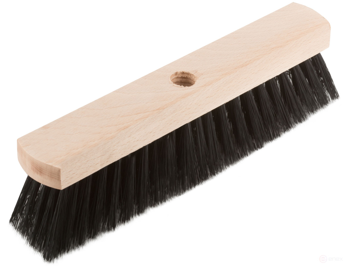 Щетка для пола деревянная, овальная, 5-ти рядная, 265 мм